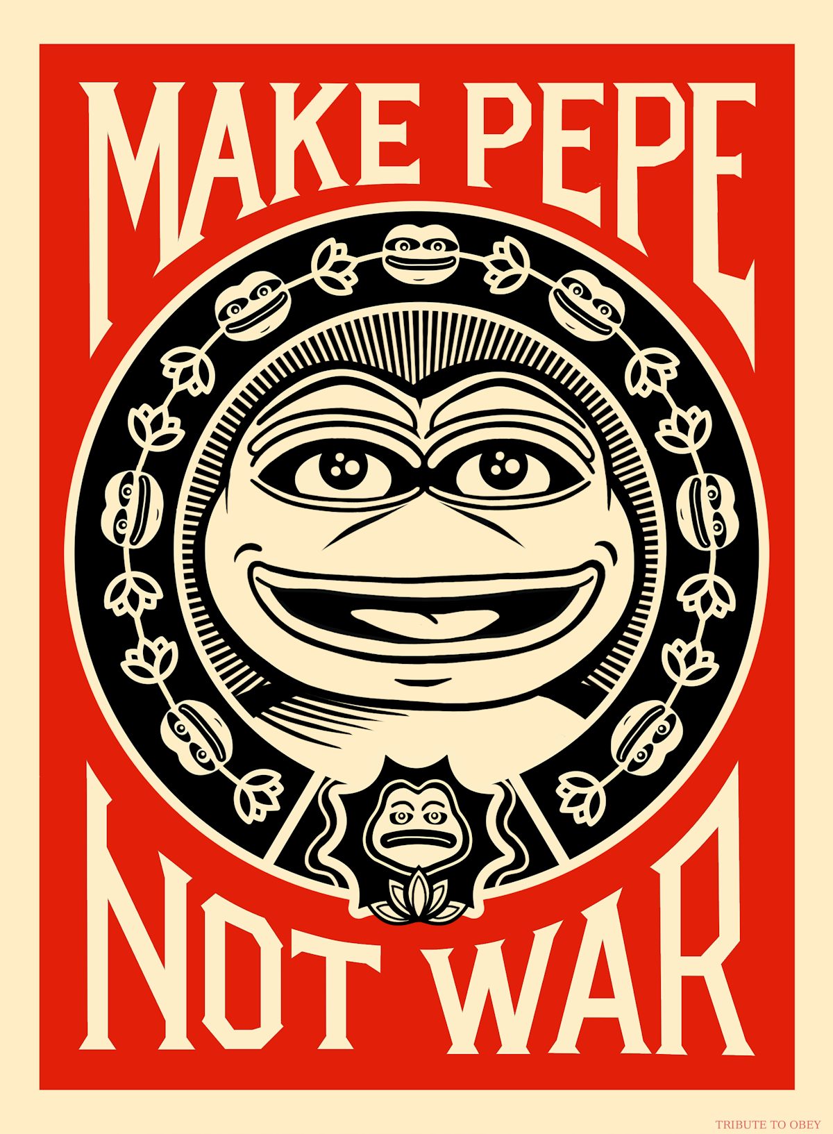 Make Pepe / Not War | Foundation