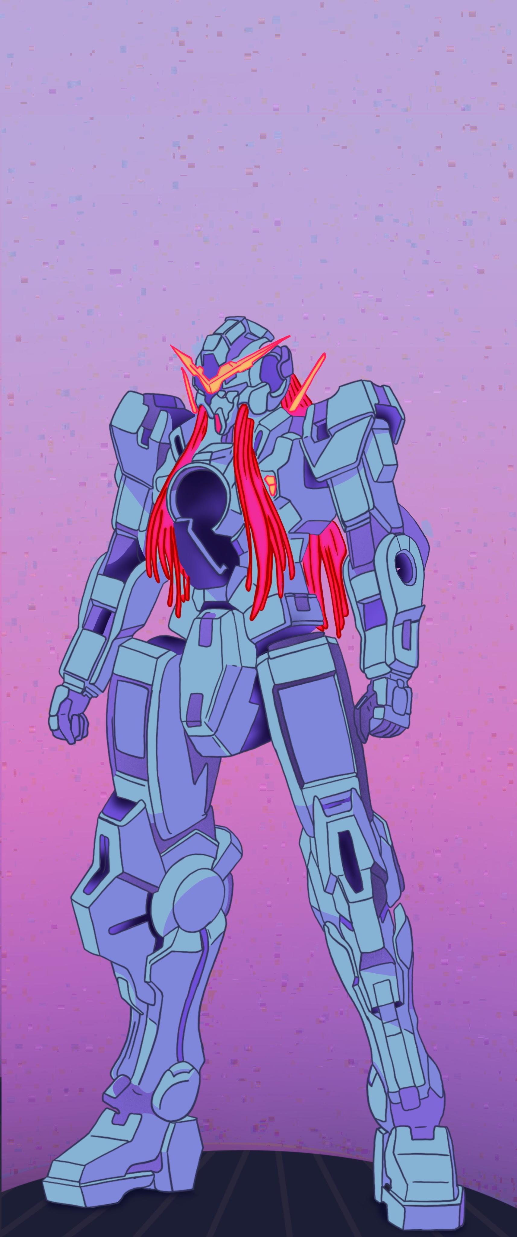 GN-004 Gundam Nadleeh | Foundation, image size:1714x4096