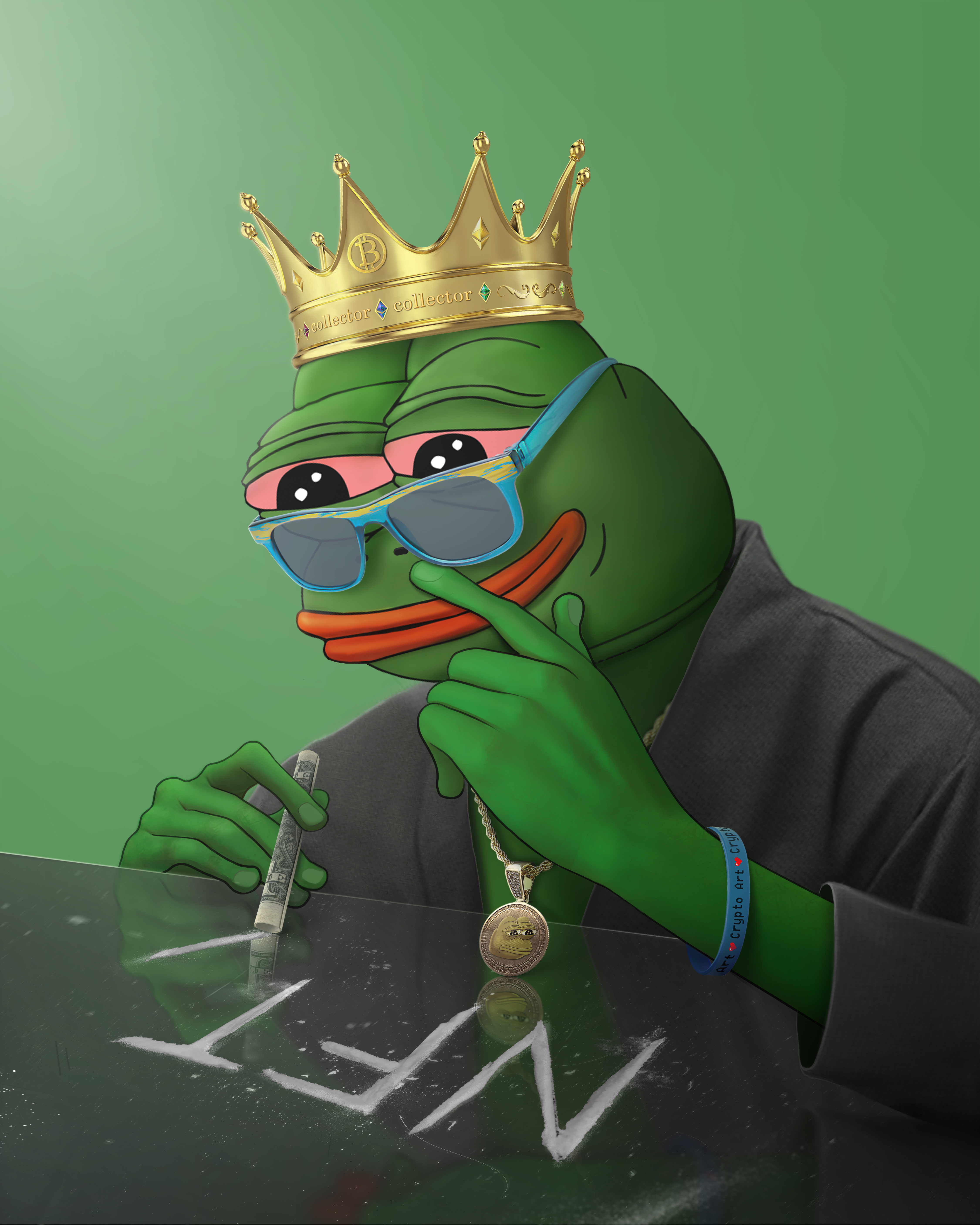 pepe king collector | Foundation