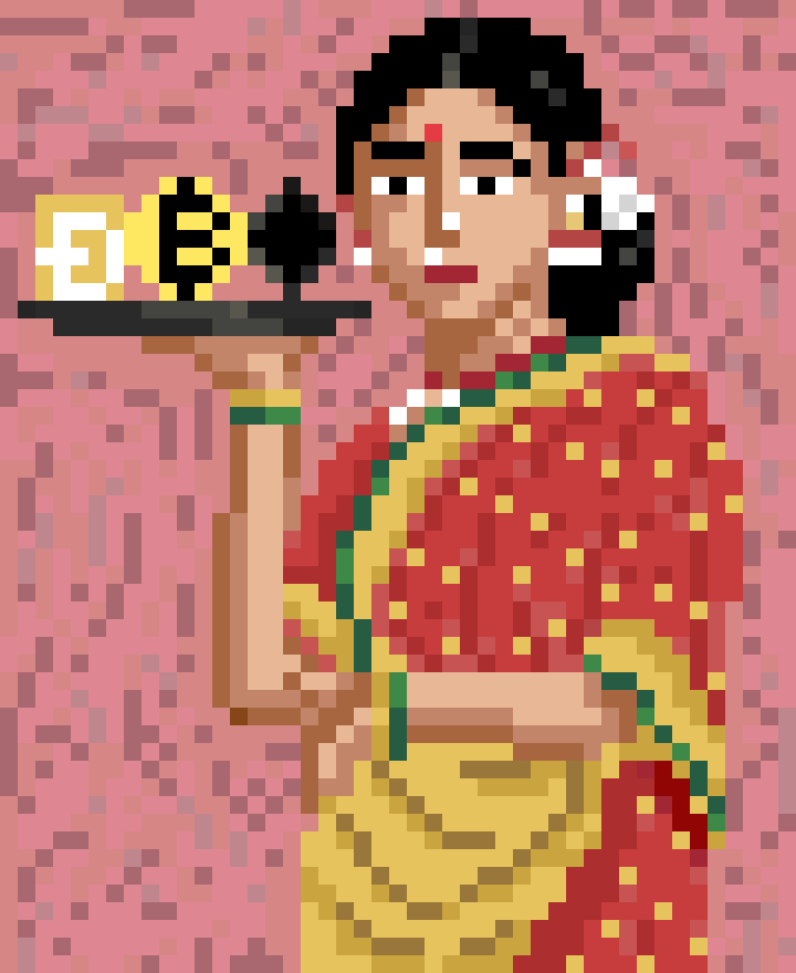 Crypto Lady- A Tribute to Raja Ravi Varma | Foundation