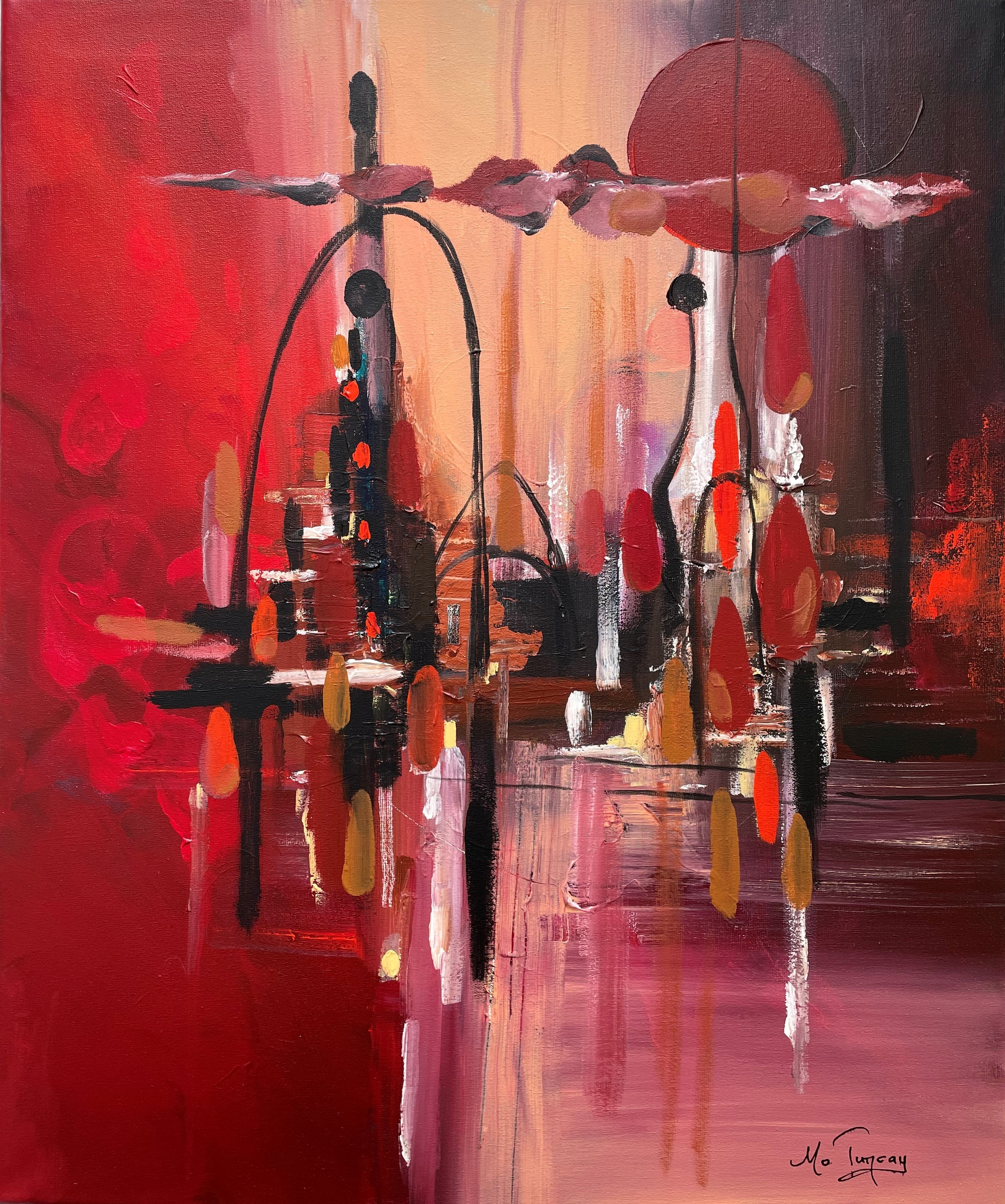 From the Other worlds series. ( Original + NFT ) | Foundation