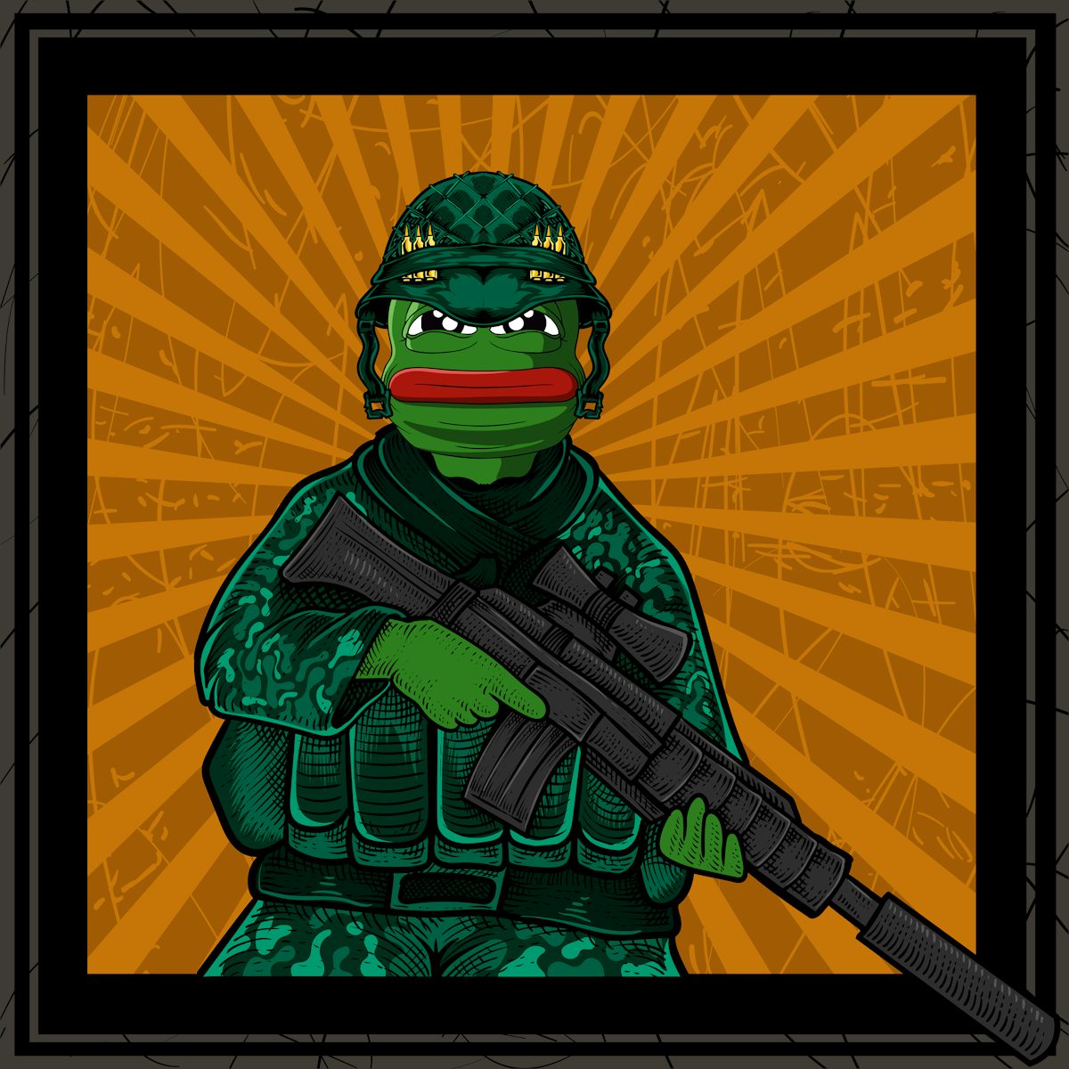 Soldier Pepe 🐸 | Foundation