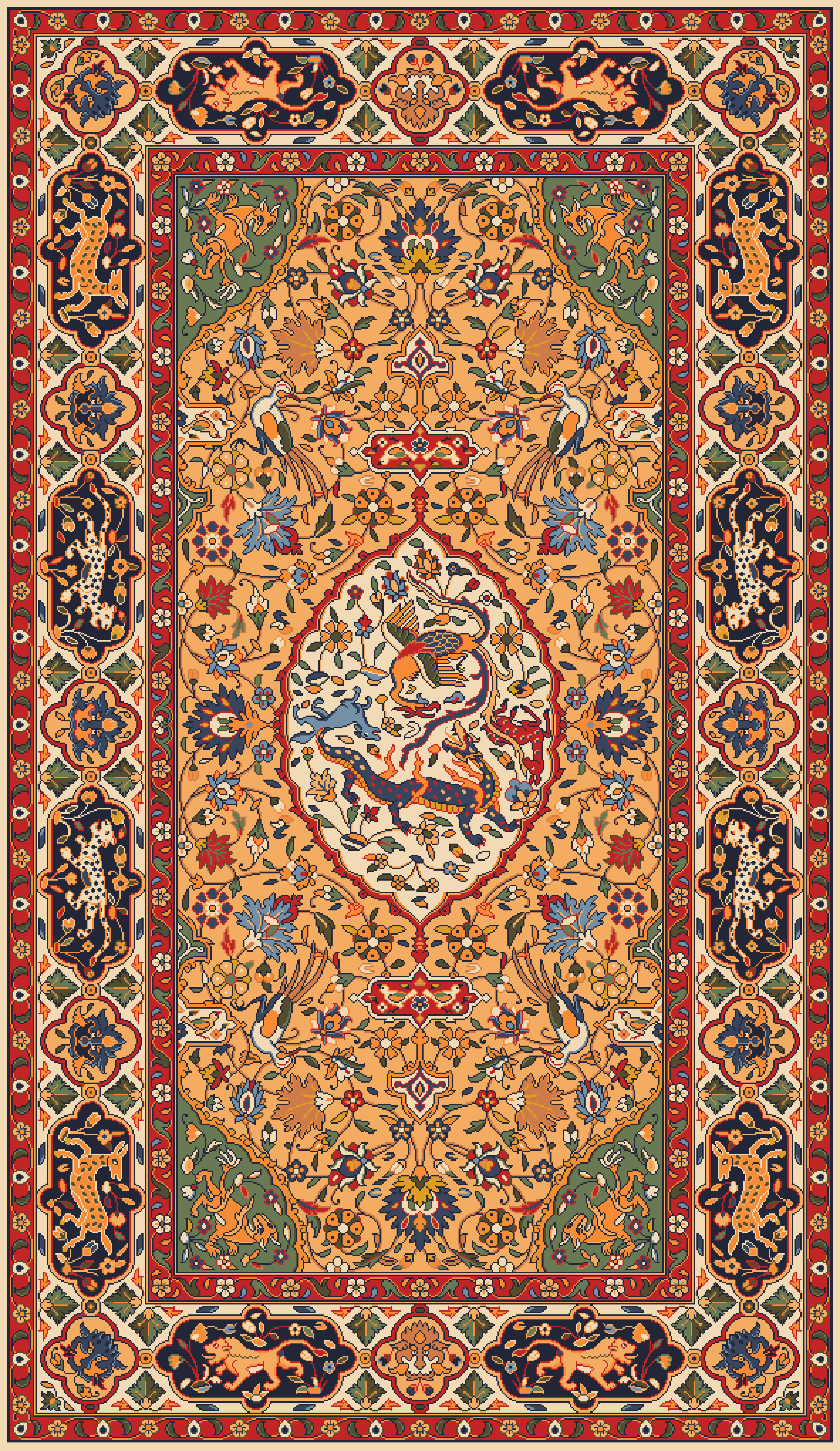 First Ever 'Persian Rug' NFT. Foundation
