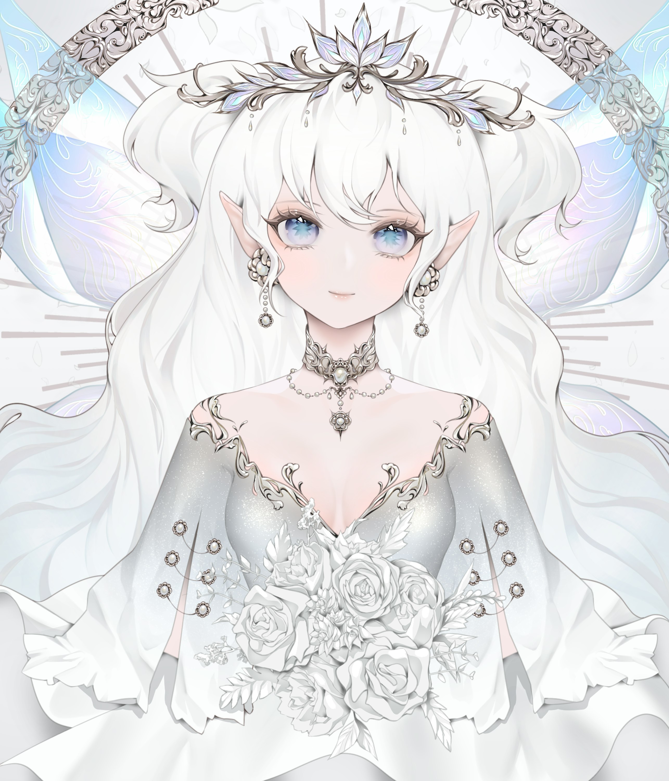anime white queen