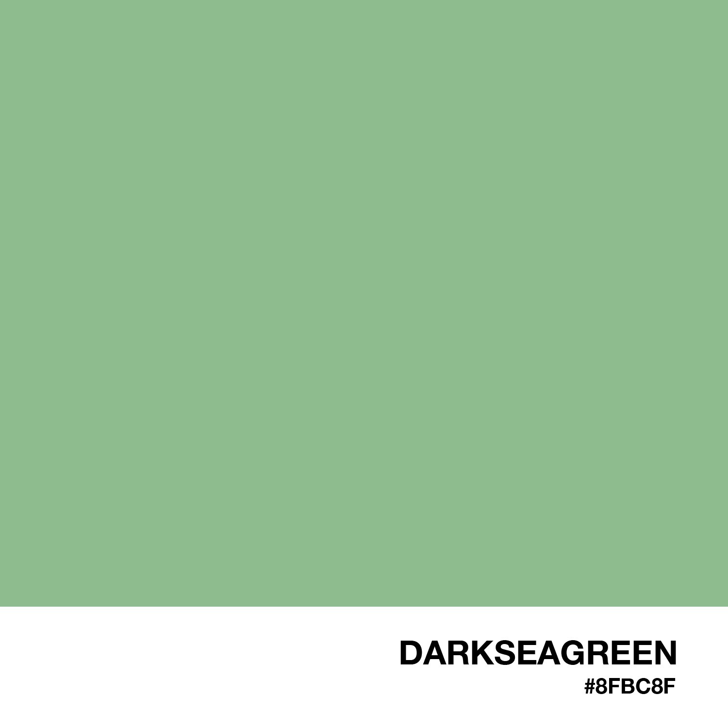 DarkSeaGreen by ColorBlocks