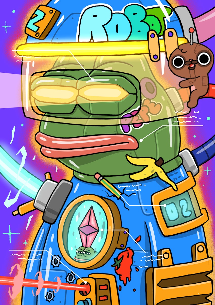 Pepe x Robot | Foundation Pepe x Robot | Foundation