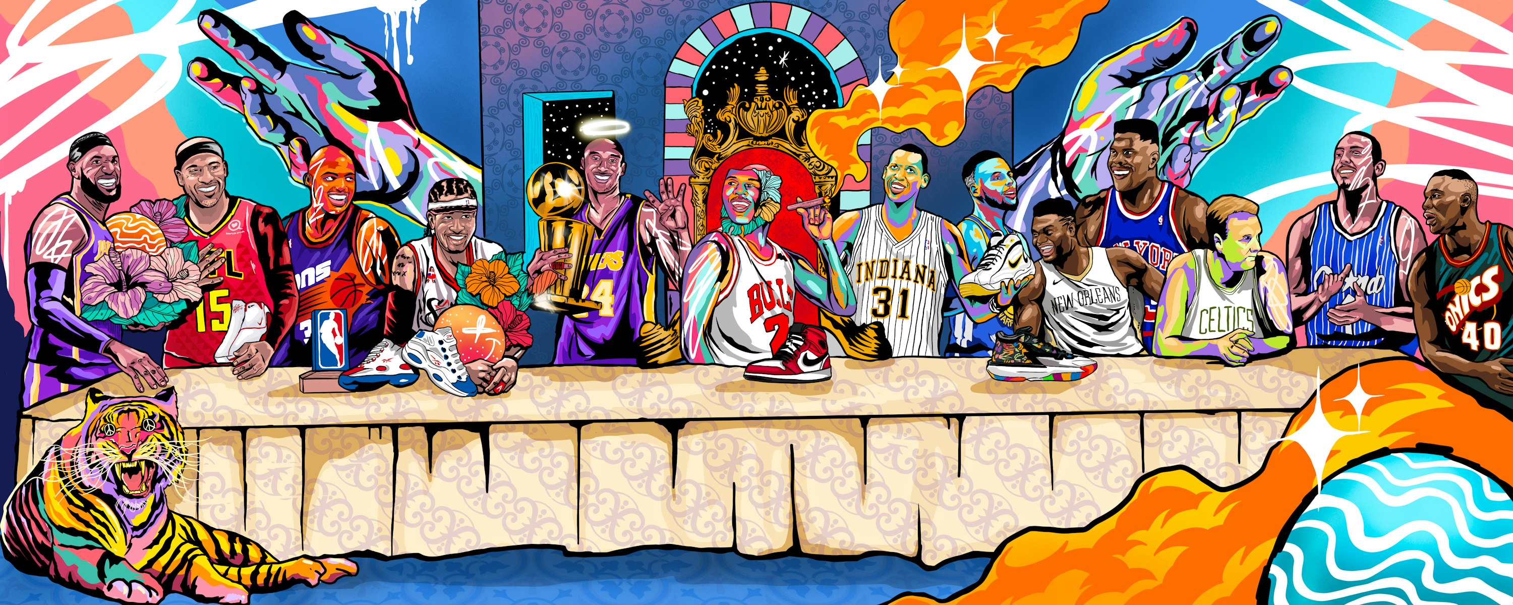 The last supper NBA | Foundation